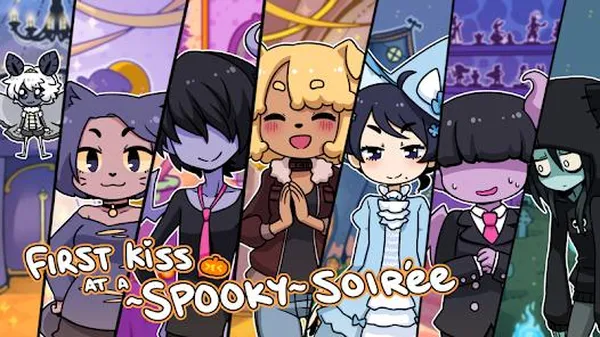 game tình yêu - First Kiss at a Spooky Soiree