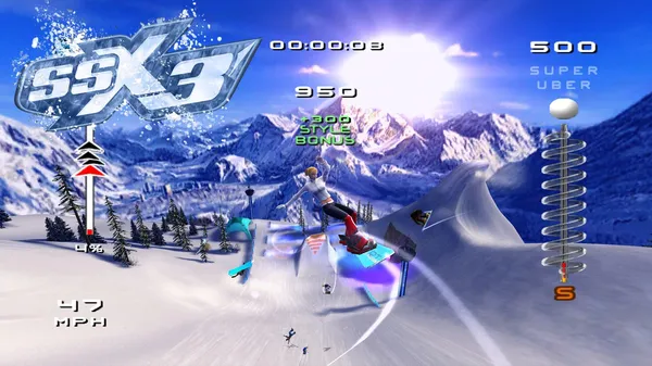 game trượt tuyết - SSX Tricky